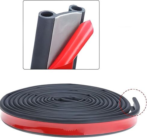 Uprgades Tailgate Trunk Rubber Seal Strips 7.5m Watertight Trim Easy Installs Not Tool Needed for Truck Vehicle in Saudi Arabia