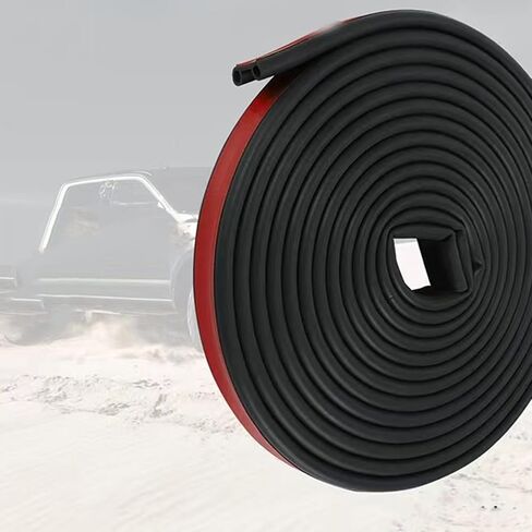 Uprgades Tailgate Trunk Rubber Seal Strips 7.5m Watertight Trim Easy Installs Not Tool Needed for Truck Vehicle in Saudi Arabia