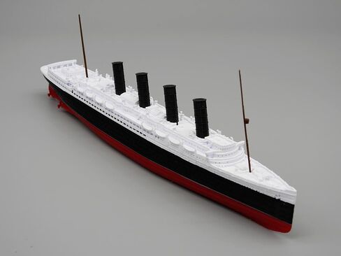 نموذج زمن الحرب RMS LUSITANIA - نسخة طبق الأصل مفصلة للغاية ودقيقة تاريخيًا ولا تحتاج إلى تجميع - بطول 1 قدم in Kuwait