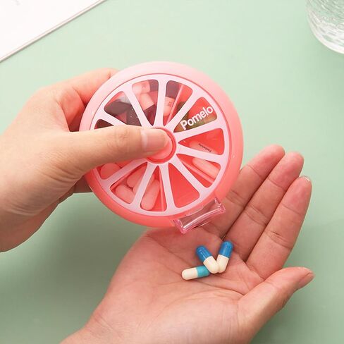 3PCS Pill Cases Travel Pill Organizer Weekly 3 Times 7 Compartments Small Medicine Pill Organizer in Saudi Arabia