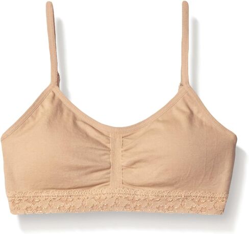 Maidenform Girls' Big Seamfree Ruched Crop with Lace Band in Saudi Arabia