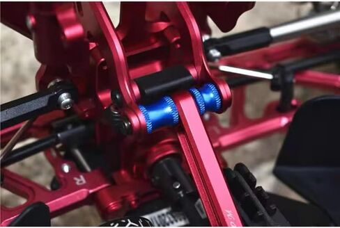 أجزاء نماذج RC لـ ARRMA 6S لـ Kraton لـ Talion لـ Notorious For Outcast 1/8 RC قطع غيار السيارات ترقية طوق الألومنيوم CNC / البطانة لدعامة الهيكل الخلفي (أزرق) in Saudi Arabia
