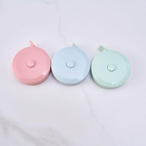 3 Packs Dual Sided Measure for Body Sewing, 60in, 3 Colors,Mini Measure in Saudi Arabia