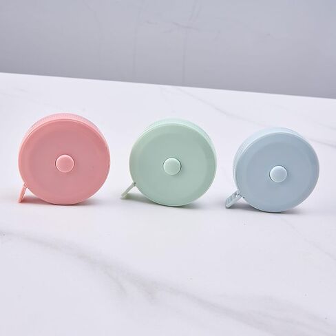 3 Packs Dual Sided Measure for Body Sewing, 60in, 3 Colors,Mini Measure in Saudi Arabia