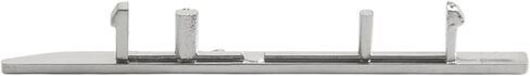 لشريط الكسوة بزر تبديل درجة الحرارة A/C باللون الفضي غير اللامع لسيارة Mercedes W212 E-Class 2008-2014، ABS للمواد، الاستبدال المباشر in Kuwait