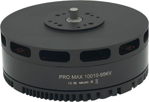 Pro Max 10010-95KV Brushless Multi-rotor UAV Electric 14s Motor and Heavy Lift multicopter BLDC Motor with 19kg(42.2 lbs) Thrust For FPV Large Drone,RC Plane,Airplane,Quadcopter,Hexcopters,Octocopters in Saudi Arabia