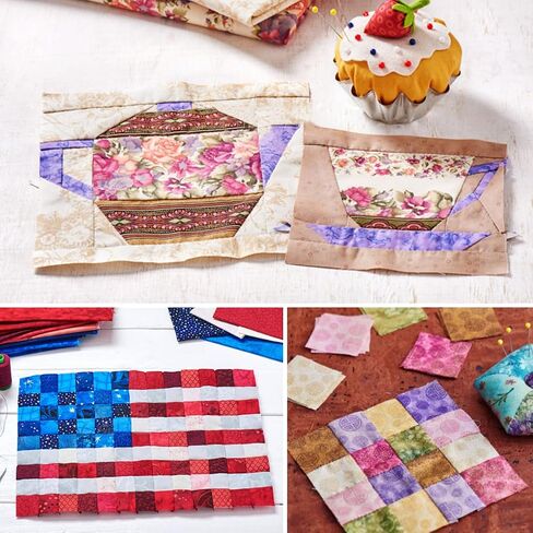 Rotating Self Healing Cutting Mat 14"x14" (13" Grid), Square Sewing Cutting Mat Board Perfect for Fabric Quilting & Art Projects, Pink in Saudi Arabia