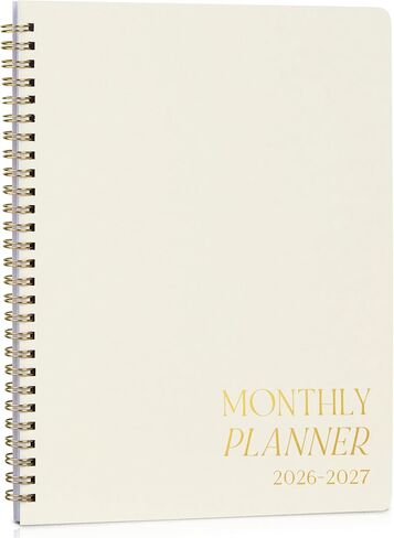 Beautiful 2026-2027 Monthly Planner and Calendar Book - To Do List Notebook That Easily Organizes Your Tasks to Boost Productivity - Runs From January 2026 Until December 2027 in Saudi Arabia