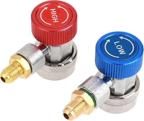 Reliable and Safe R134A Quick Coupler Connector for HighLow Quick Connection for Mechanical AC Set in Saudi Arabia