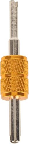 CHICIRIS 1/4in Brass Tee Adapter Quick Coupler Access for Vacuum Gauge R22 R12 R134 - HighQuality Material - Ideal for HAVC Applications in Saudi Arabia