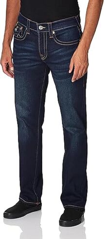 True Religion Men's Ricky Flap Sn 32 Inseam Jeans in Saudi Arabia
