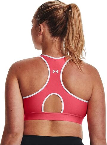 Under Armour Womens Infinity Mid Impact Sports Bra, (200) Taupe Dusk / / Black, Large D-DD in Kuwait