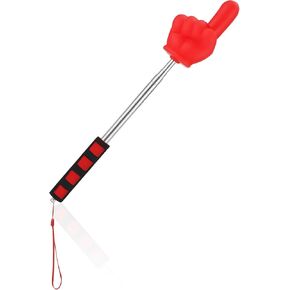 عصا إصبع مؤشر كبيرة قابلة للتمديد، عصا مؤشر المعلم للفصل الدراسي مع مقبض ناعم، التدريس والعروض التقديمية، لوازم المعلم التعلم التفاعلي، مؤشرات قابلة للسحب حتى 32 بوصة in Kuwait