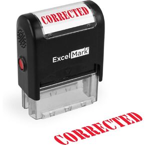 Certified Copy Self Inking Rubber Stamp - Red Ink (ExcelMark A1539) in Saudi Arabia