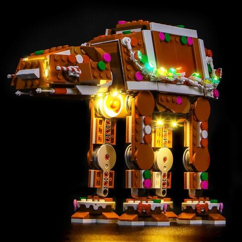 Light kit Compatible with Lego 40806 Gingerbread at-at Walker - No Model Only Light, LED Lighting Accessories Compatible with Lego 40806 (Standard Version) in Saudi Arabia