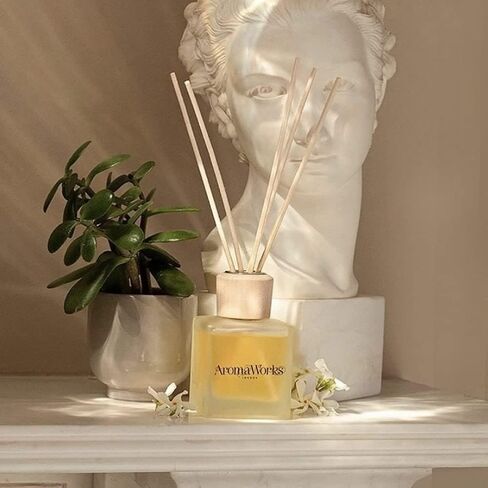 Aromaworks Inspire Reed Diffuser - مزيج متجدد من الزيوت العطرية - يخلق مزاجًا مهدئًا - جوًا معززًا - يوفر إحساسًا بالرفاهية والسعادة - ناشرون القصب - 6.76 أونصة in Saudi Arabia