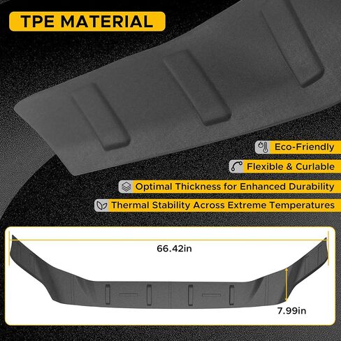 غطاء محرك السيارة مناسب لسيارة Toyota Tacoma 2024 2025 4Runner Bugflector TPE غطاء محرك السيارة منخفض المظهر مناسب لسيارة Toyota 4Runner 2025 ملحق غطاء محرك السيارة لملحقات Tacoma 2024 in Kuwait