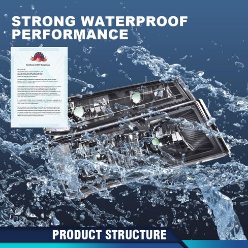 مصابيح أمامية PIT66 LED DRL، متوافقة مع 2004-2012 Chevy Colorado/2004-2012 GMC Canyon/2006 Isuzu i-280 i-350/2007-2008 Isuzu i-290 i-370 عدسات دخانية سوداء عاكسة شفافة in Kuwait