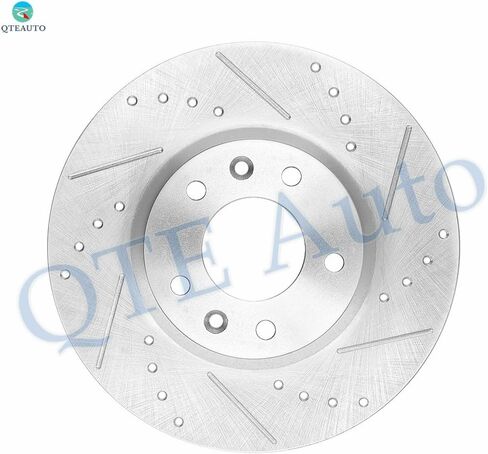 PM Auto Set of 4 Front 299mm-Rear 280mm Drilled Slotted Brake Disc Rotors For 2006 Lincoln Zephyr Base in Saudi Arabia