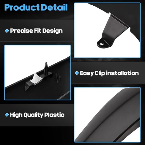 قالب تمديد مضيئة لفتح العجلة الأمامية مناسب لـ Ram 4500 مناسب لـ Ram 5500 2019-2025 قالب الجانب الأيسر-فتح العجلة يستبدل 6MS39GXHAA (الجانب الأيسر) in Kuwait