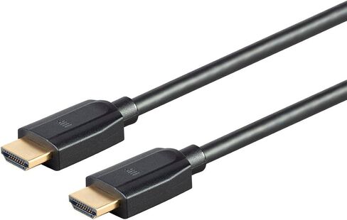 كابل HDMI عالي السرعة Monoprice Ultra 8K - 48 جيجابت في الثانية، HDR ديناميكي، eARC، 6 أقدام، أسود - سلسلة DynamicView in Saudi Arabia