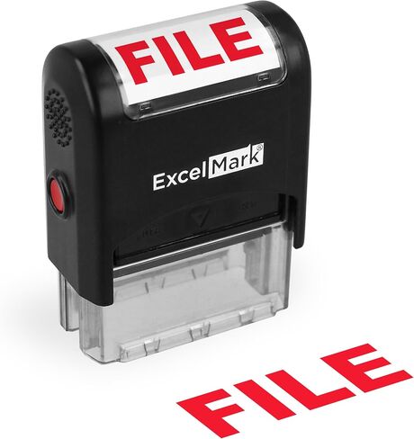 Certified Copy Self Inking Rubber Stamp - Red Ink (ExcelMark A1539) in Saudi Arabia