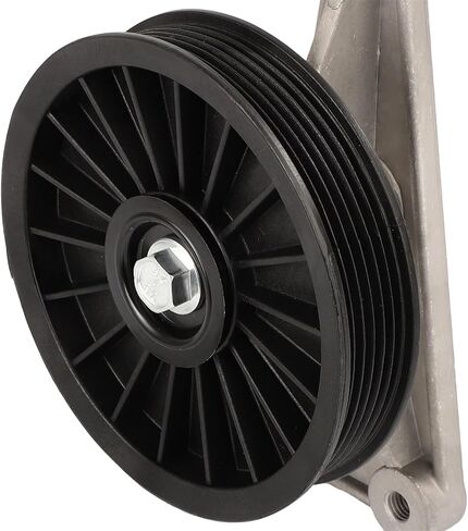 SCITOO 34163 AC Compressor Bypass Pulley Fit for 1986-1987 for Ford for Aerostar,1982-1987 for Ford for Bronco,1984-1990 for Ford for Bronco II,1987-1988 for Ford for Country Squire in Saudi Arabia