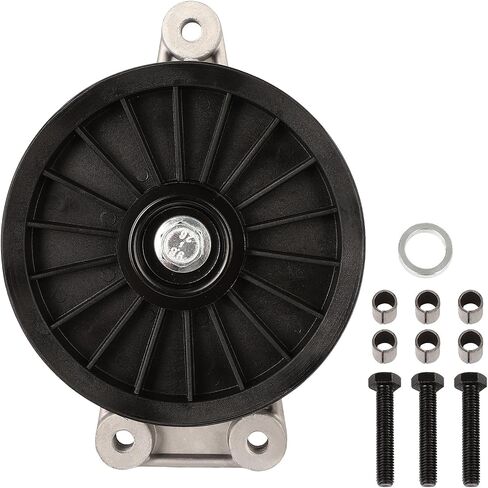 SCITOO 34163 AC Compressor Bypass Pulley Fit for 1986-1987 for Ford for Aerostar,1982-1987 for Ford for Bronco,1984-1990 for Ford for Bronco II,1987-1988 for Ford for Country Squire in Saudi Arabia