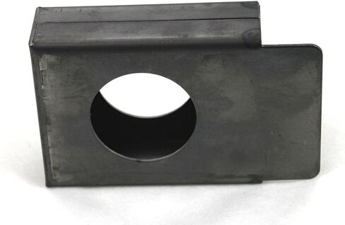 Gate Lockbox Single Hole Weldable Steel 3 1/2" x 4 1/4" x 1 1/2" Unpainted in Saudi Arabia