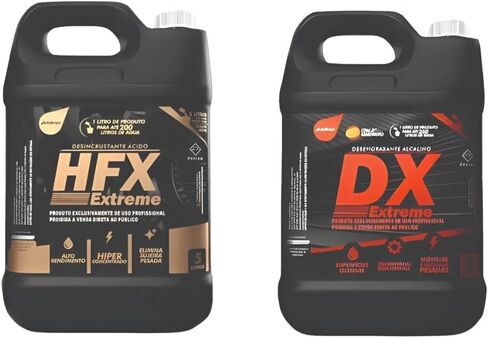 Autolimpe Extreme Cleaning Kit – DX Extreme Degreaser 5L + HFX Extreme Descaler 5L in Saudi Arabia