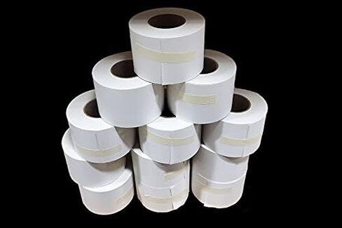 CAS #8051 Printing Scale Label, 58 mm x 100' Continuous Strip(Blank) 100' Per Roll, Made in USA (24R) in Saudi Arabia