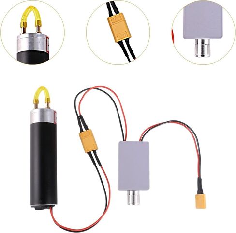 Electric Oil Pump Pump Controller Heavy-Duty XT60 Model Mini Water Pump Gasolene Engine Fuel Pump for Model Airplane RC Model, Type 2 in Saudi Arabia