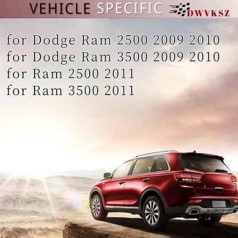 درع غبار الفرامل الخلفية 1 قطعة لدودج رام 2500 5.7L 2009 2010 ، ل دودج رام 2500 6.7L 2009 2010 ، ل دودج رام 3500 6.7L 2009 2010 ، ل دودج رام 2500 4.7L 2009 ، ل دودج رام 2500 5.9L 2009 in Saudi Arabia