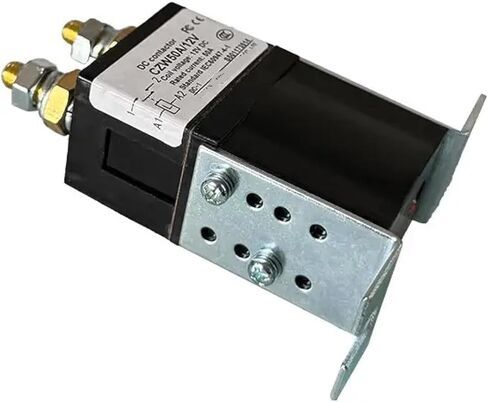 مرحل موصل الطاقة DC CZW100A/12V، مفتاح فصل بطارية السيارة الكهربائية الثقيلة، تيار مقدر 100-400 أمبير لشاحنات الرافعة الشوكية والسفن والتطبيقات البحرية (CZW 100A 36V 1NO) in Kuwait