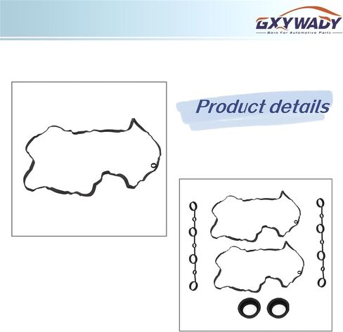 GXYWADY مجموعة حشية غطاء الصمام واستبدال أختام شمعة الإشعال لـ Cayene 4.5L V8 2003-2006 لاستبدال 94810593103، 94810593205، 94810593300 94810593400 in Saudi Arabia