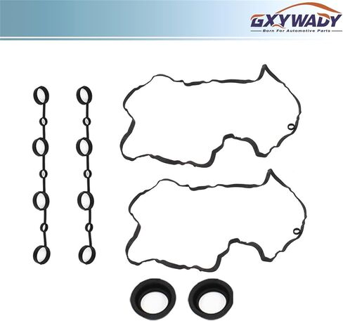 GXYWADY مجموعة حشية غطاء الصمام واستبدال أختام شمعة الإشعال لـ Cayene 4.5L V8 2003-2006 لاستبدال 94810593103، 94810593205، 94810593300 94810593400 in Saudi Arabia