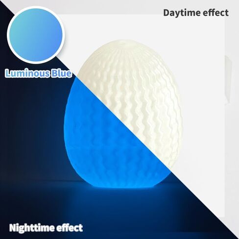 Mystery Egg Maze Puzzle Box - Reusable 3D Printed Brain Teaser with Hidden Compartment for Cash & Treasures, for Birthday, Christmas, Halloween and Easter for Kids & Adults (Blue-Green) in Saudi Arabia