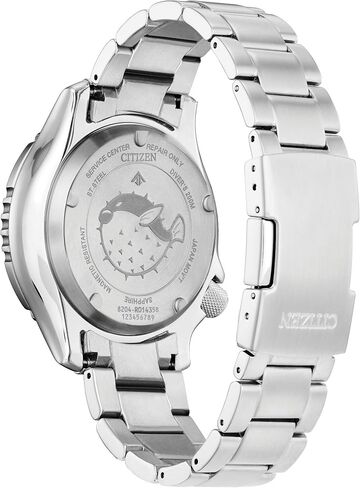 Citizen Men's Eco-Drive Promaster Dive Automatic Black IP Stainless Steel Watch, Rotating Bezel (Model: NY0155-58X) in Saudi Arabia
