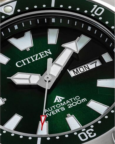 Citizen Men's Eco-Drive Promaster Dive Automatic Black IP Stainless Steel Watch, Rotating Bezel (Model: NY0155-58X) in Saudi Arabia