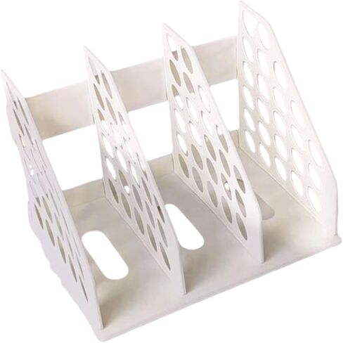 File Sorter Book Rack Multifunction Bookend File Sorter Holder for Documents, Green in Kuwait