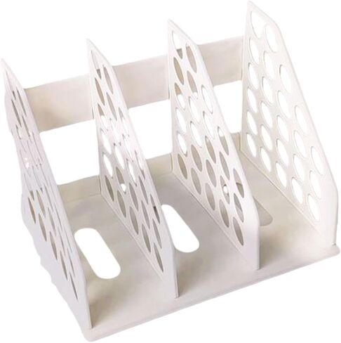File Sorter Book Rack Multifunction Bookend File Sorter Holder for Documents, Green in Kuwait