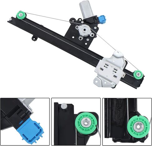 Silscvtt Front Right Electric Power Window Regulator with Motor Replacement for Nissan Sentra 2013-2019 751-395 807209AM0A in Saudi Arabia