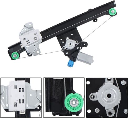 Silscvtt Front Right Electric Power Window Regulator with Motor Replacement for Nissan Sentra 2013-2019 751-395 807209AM0A in Saudi Arabia