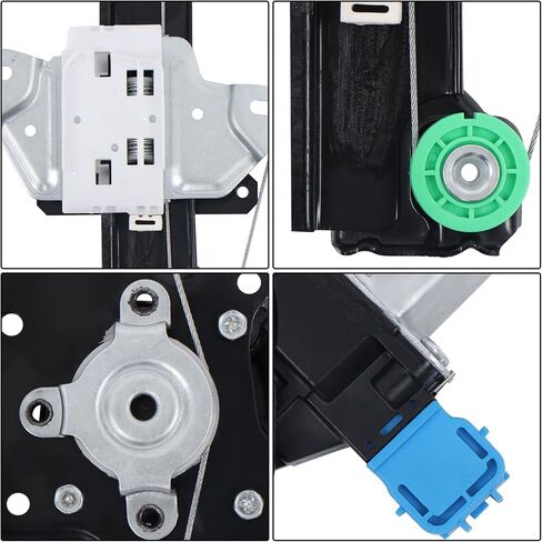 Silscvtt Front Right Electric Power Window Regulator with Motor Replacement for Nissan Sentra 2013-2019 751-395 807209AM0A in Saudi Arabia