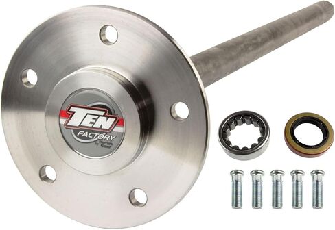 TEN Factory MG27113 Bolt Pattern Spline Drive Axle Shaft Assembly لـ GM 8.5، 30 Spline تفاصيل اليسار واليمين - يناسب شيفروليه R1500 وجي إم سي سوبربان يستبدل 17113، 26010415، 92-25120، MG1669، PA5695 in Saudi Arabia