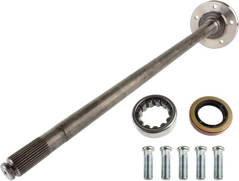TEN Factory MG27113 Bolt Pattern Spline Drive Axle Shaft Assembly لـ GM 8.5، 30 Spline تفاصيل اليسار واليمين - يناسب شيفروليه R1500 وجي إم سي سوبربان يستبدل 17113، 26010415، 92-25120، MG1669، PA5695 in Saudi Arabia