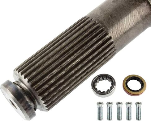 TEN Factory MG27113 Bolt Pattern Spline Drive Axle Shaft Assembly لـ GM 8.5، 30 Spline تفاصيل اليسار واليمين - يناسب شيفروليه R1500 وجي إم سي سوبربان يستبدل 17113، 26010415، 92-25120، MG1669، PA5695 in Saudi Arabia