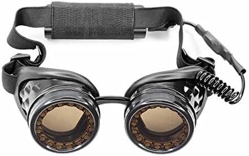 GloFX Pixel Pro Kaleidoscope Goggles [350+ Epic Modes] - Programmable Rechargeable Light Up EDM Festival Rave Party Sunglasses Glow LED Glasses in Saudi Arabia