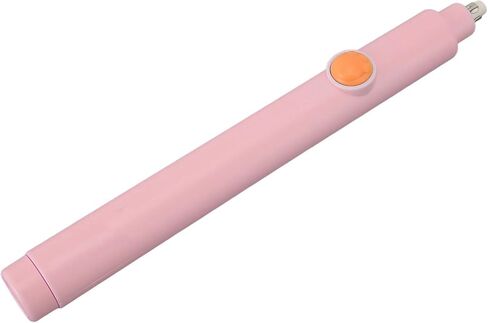 Electric Eraser Kit Easy Operation Adjustable Length Strong Erasing Capability Battery Powered for Office School Studio ABS 20 Refills (Pink) in Saudi Arabia