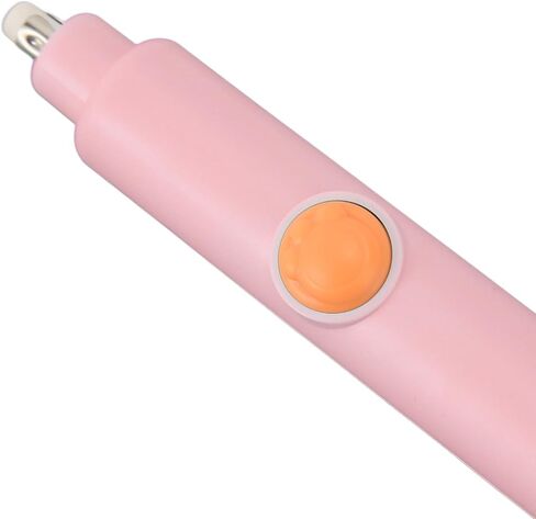 Electric Eraser Kit Easy Operation Adjustable Length Strong Erasing Capability Battery Powered for Office School Studio ABS 20 Refills (Pink) in Saudi Arabia